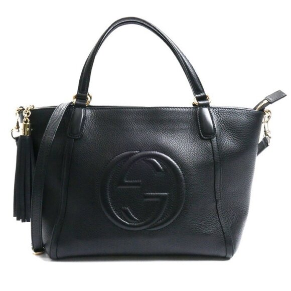 GUCCI Black Shoulder Bag - Picture 1 of 8